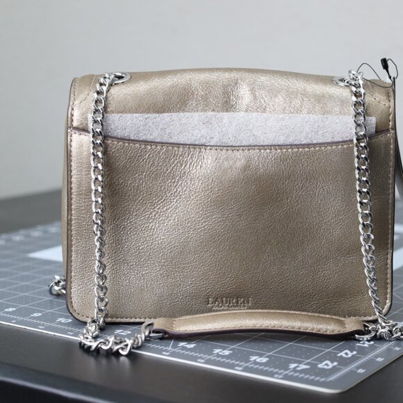 LAUREN RALPH LAUREN Metallicc Small Bradley Convertible Bag - Picture 9 of 12